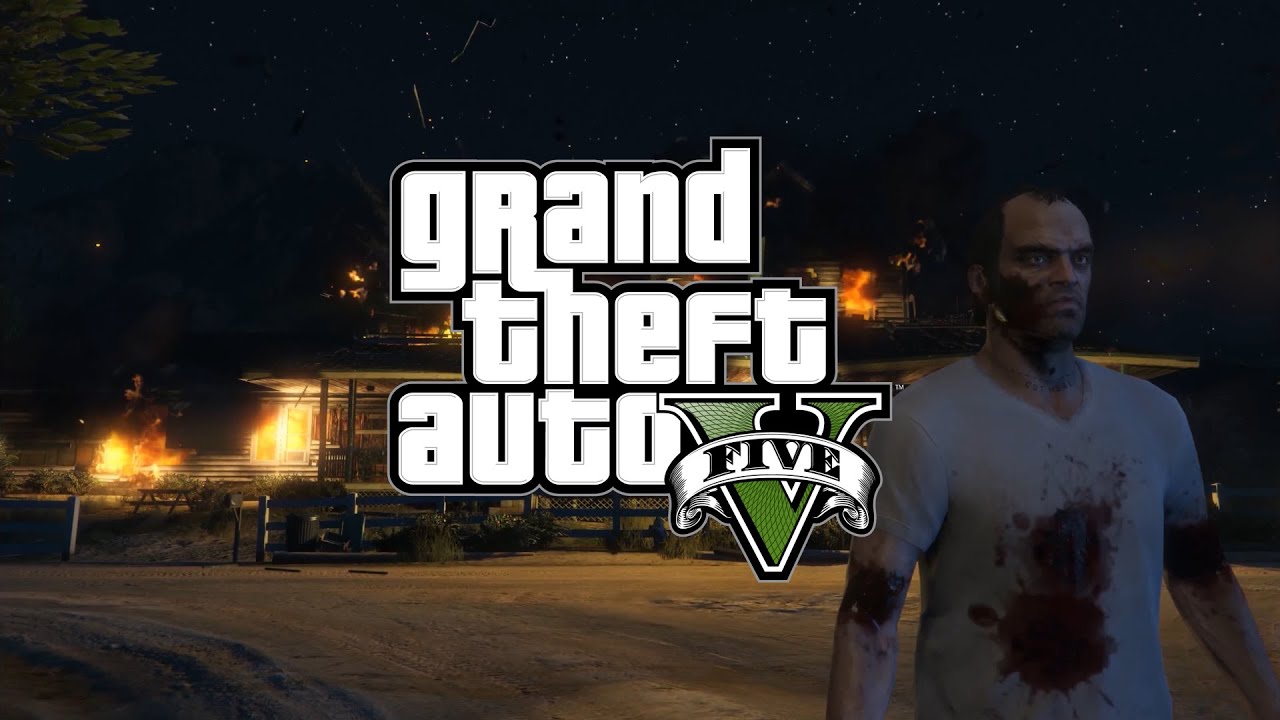 GTA 5 ! Trevor max wanted level. Тревор максимальный уровень!