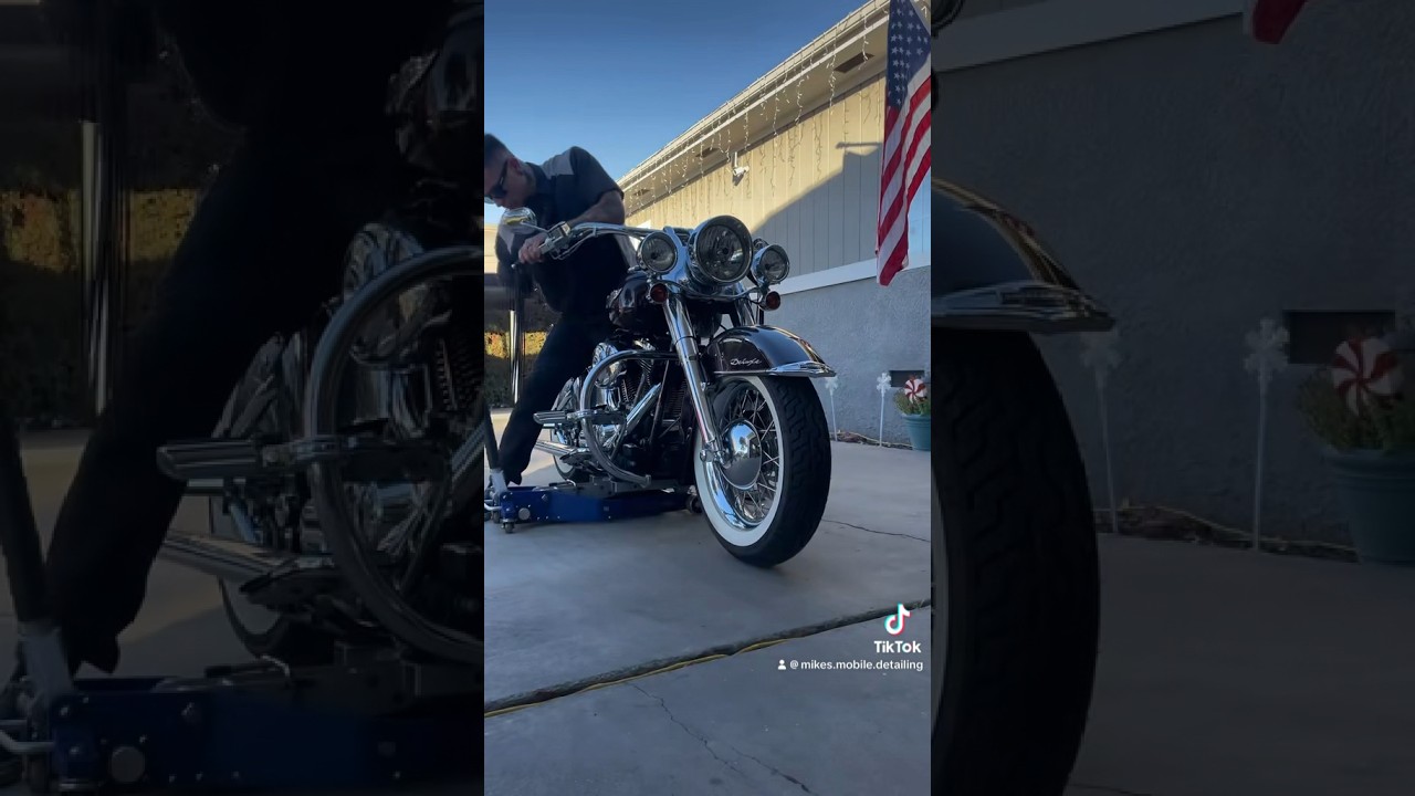 Mike’s Mobile Detailing. Softail Deluxe 