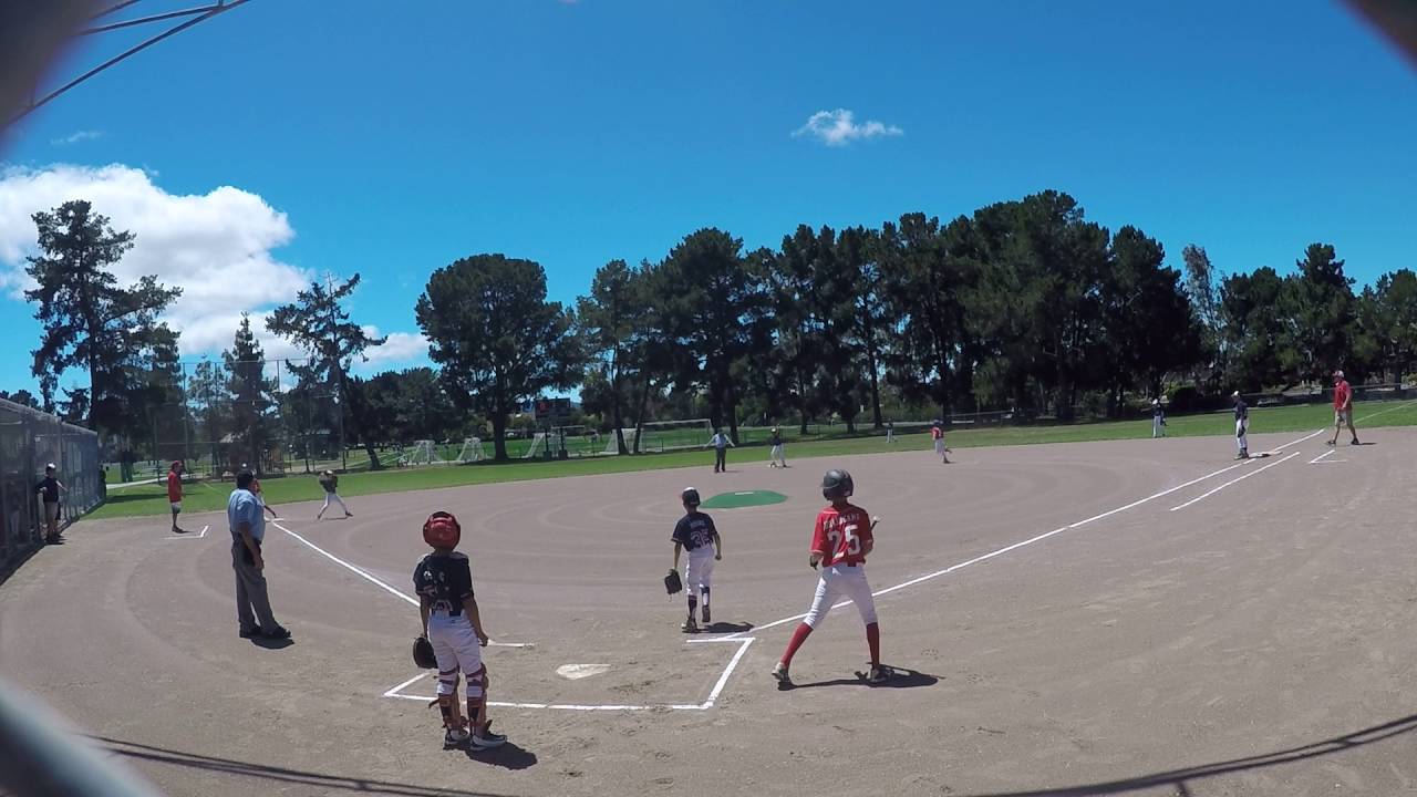 Belmont Blasters 10U Red vs. Burlingame Red TOP OF 1st INN YouTube