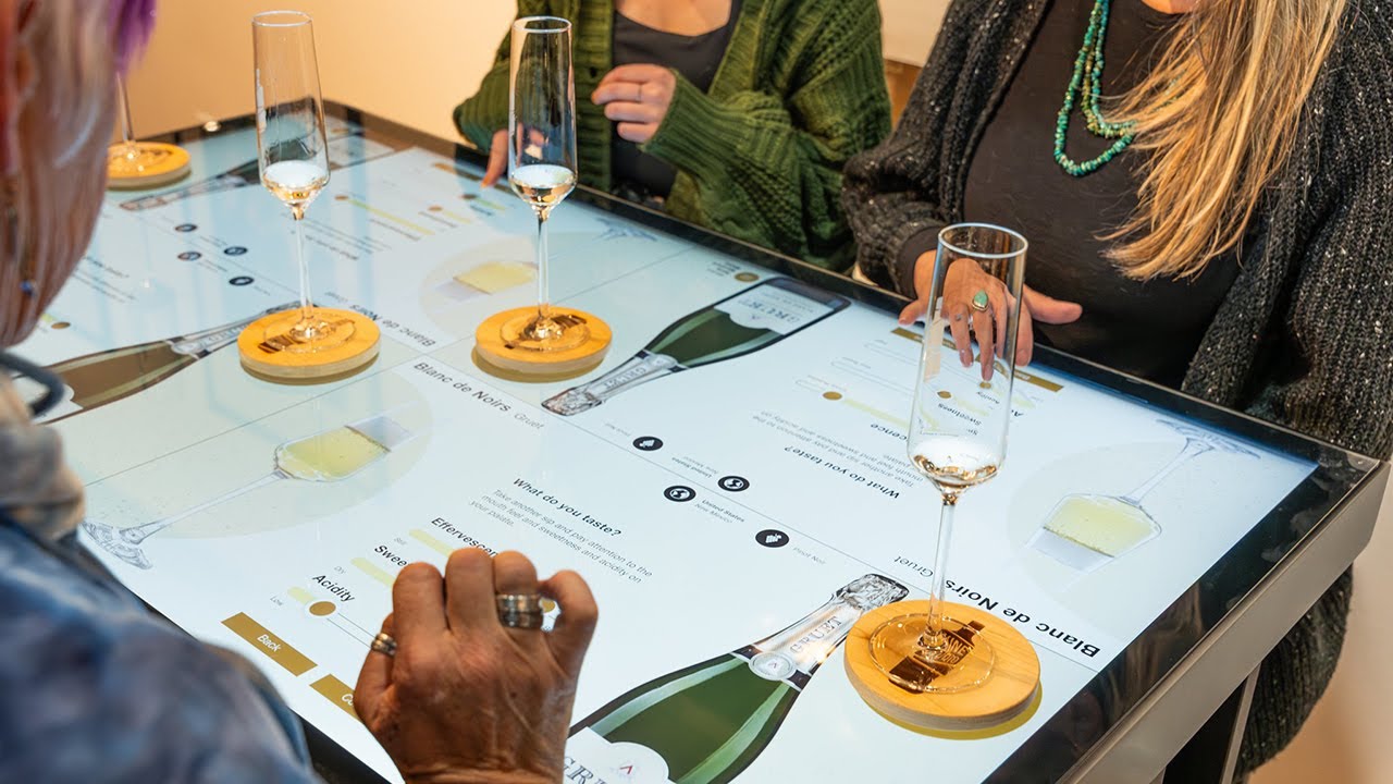 Sparkling Wine Module for the Tasting Table