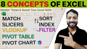 Excel Tutorial Part 2 | Vlookup | Pivot Tables | Pivot Charts | Sort | Filter | Index | Match