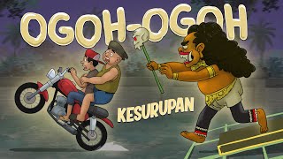 FUNNY CARTOONS - OGOH-OGOH SUDDENLY COMES TO LIFE AND IS POSSESSED AND WANTS TO EAT ITS CREATOR