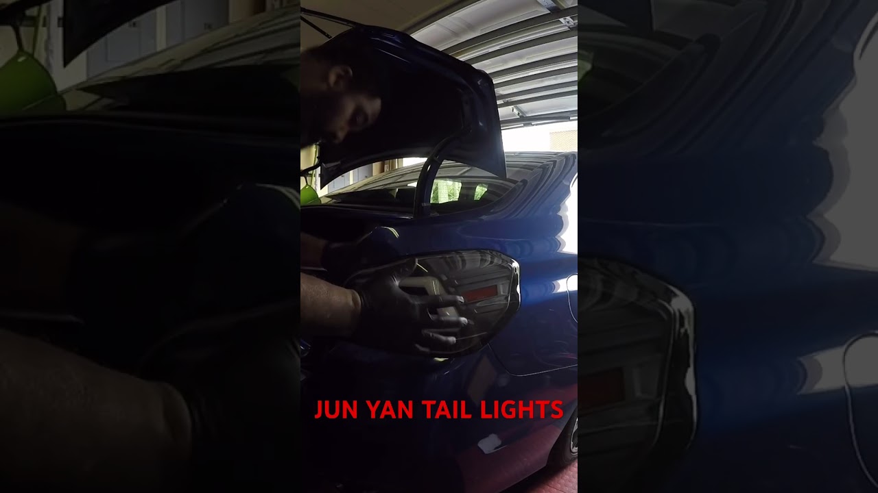 Installing Jun Yan tail lights.Watch the full video on my channel. 