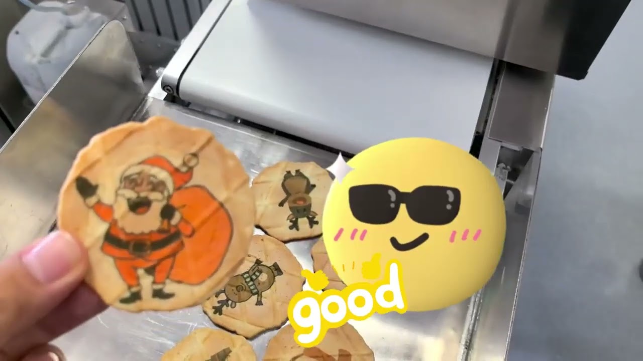 high speed food printer S542 for cookies, cakes, macaron, waffes, ice cream