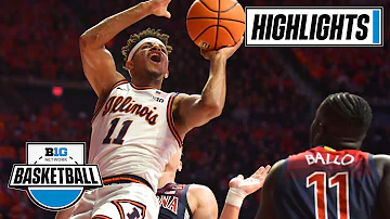 Arizona at Illinois | Extended Highlights | Big Ten Men's Basketball | Dec. 11, 2021