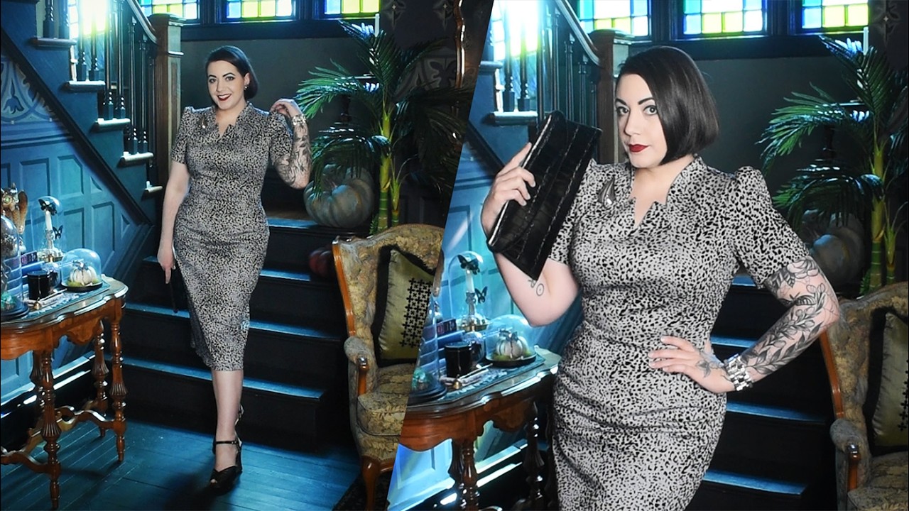 Making a 1950's Inspired Day Dress // Classic Shapes and Simple