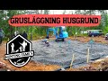 Hunting family huset | del 4 Grusläggning husgrund