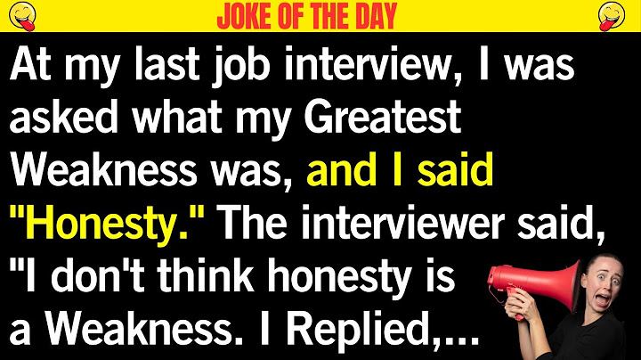 🤣 When Brutal Honesty Goes Too Far:The Job Interview Joke That’ll Crack You Up| BEST JOKE OF THE DAY