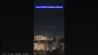 Ballistic Missile Reaches Tel Aviv