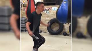 Boxer Tim Tszyu Skipping Rope