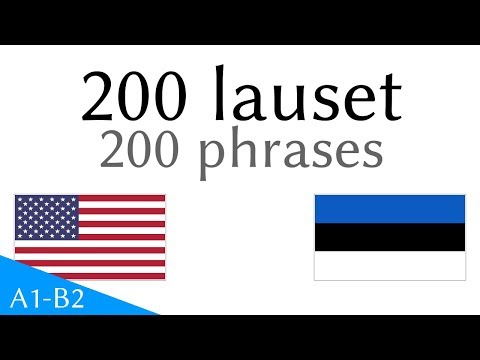 200 lauset - Inglise keel - Eesti keel