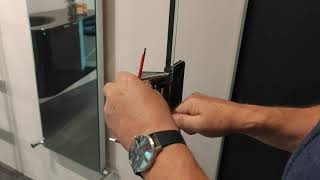 How To Install Livinghouse Shower Door Hinges