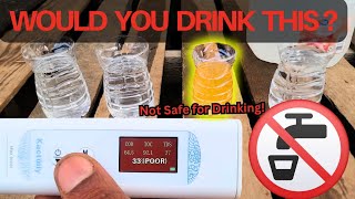 We Tested Our Off-Grid Water... The Results Were SCARY
