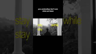 Stay Awhile 🎵 by Virela (Out June 5th) #deephouse #newmusic #emotionalmusic #housemusic