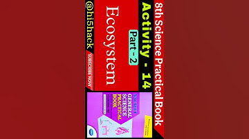 Std 8th Science Practical Book | Activity No . 14 | Navneet Science Practice Book Answers hi5hack