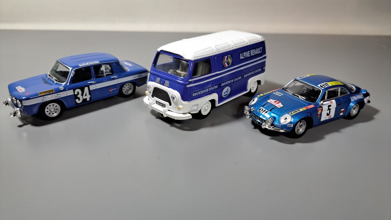 COFFRET RENAULT 20 ans de propulsion Renault R5 Turbo/Clio V6 Universal
