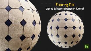 Create Realistic Flooring Tile in Substance Designer | Full Live Tutorial