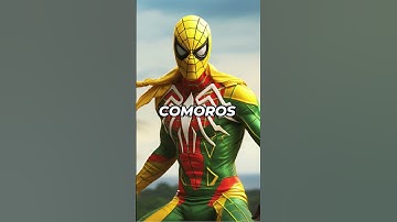 Asking AI to Create a Spiderman for Each Country Part 9 #shorts #short