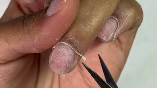 Black Girl Friendly DIY Russian Manicure | Step by step Russian Manicure 💅🏾