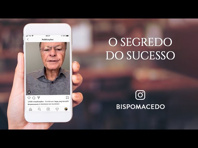 Dvd Bispo Edir Macedo - Conheça O Segredo Se Seu Sucesso - em Promoção na  Americanas