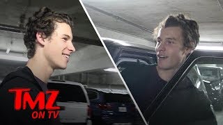 Shawn Mendes Cant Find His Car, Has Great Time Finding It With Tmz Camera Girl Tmz