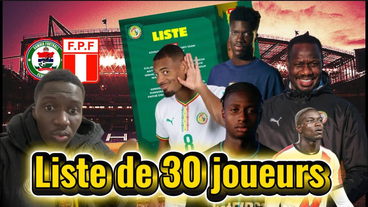 Liste probable de Pape Thiaw 🔥 : des retours glacials 🥶 et des nouveaux contre le Pérou et la Gambie