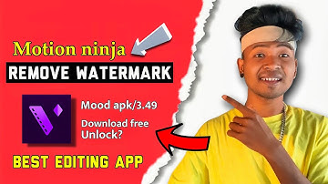 How To Remove Motion Ninja Watermark Free ? Motion Ninja Watermark Kaise Hataye ? VN Editor