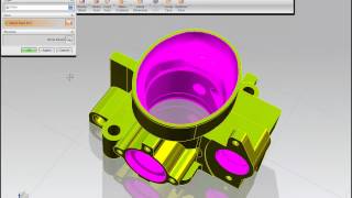 NX: Synchronous Modeling - Delete Faces of a Solid Model