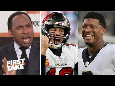 FIRST TAKE | Stephen A. "unbelievable" Saints def. Buccaneers despite Jameis Winston injury
