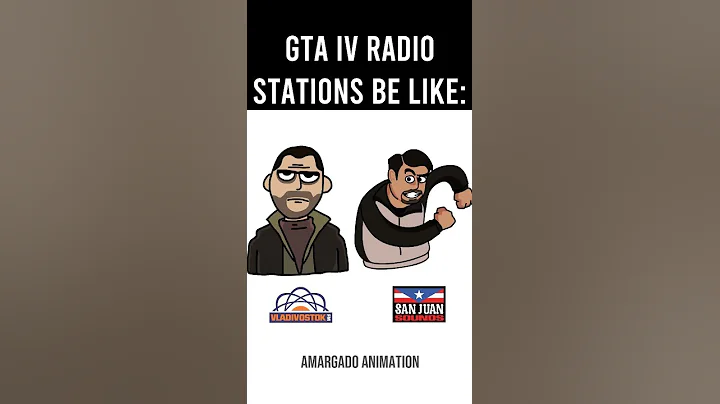 GTA IV Radio Stations Be Like: #gta #gtaiv #grandtheftauto