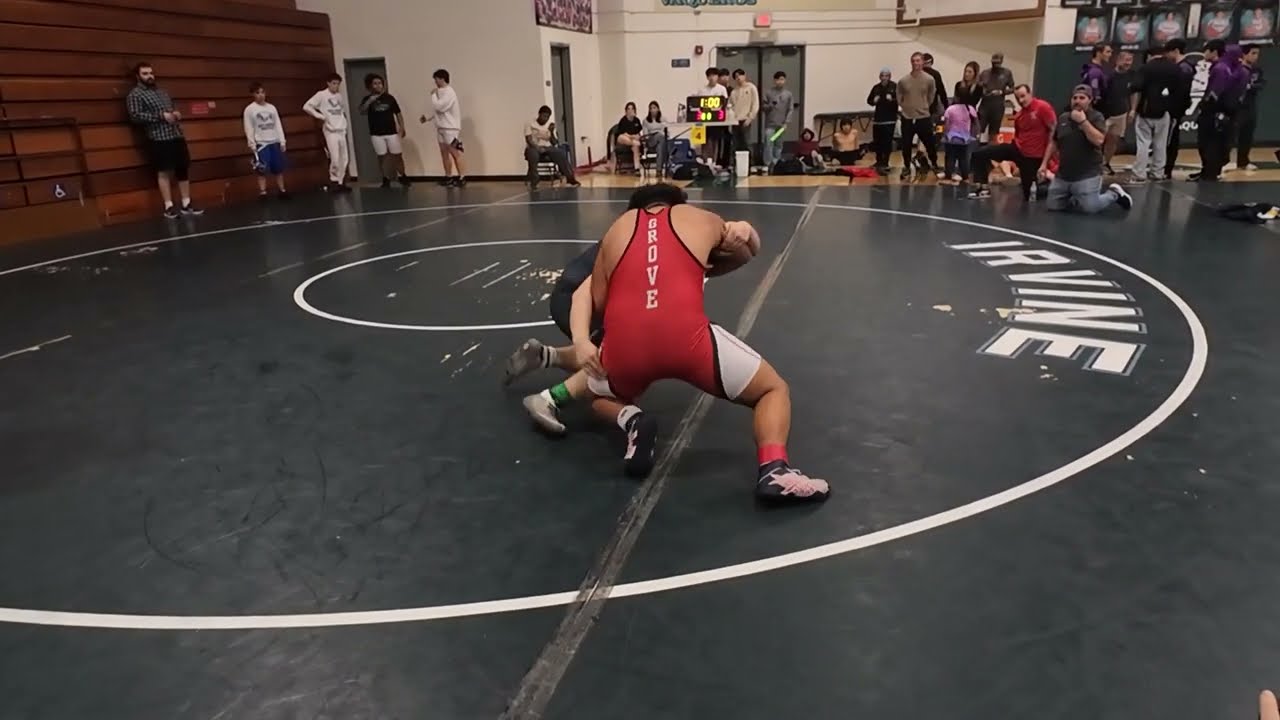 Sebastian Roman of Rowland third match vs. Garden Grove | 2025 Andrew Pena Classic