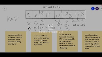 The smallest string(February Circuits 