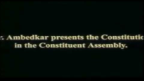 31 Dr. Ambedkar excellent speech presenting Constitution of India.mp4.mp4 #history #video