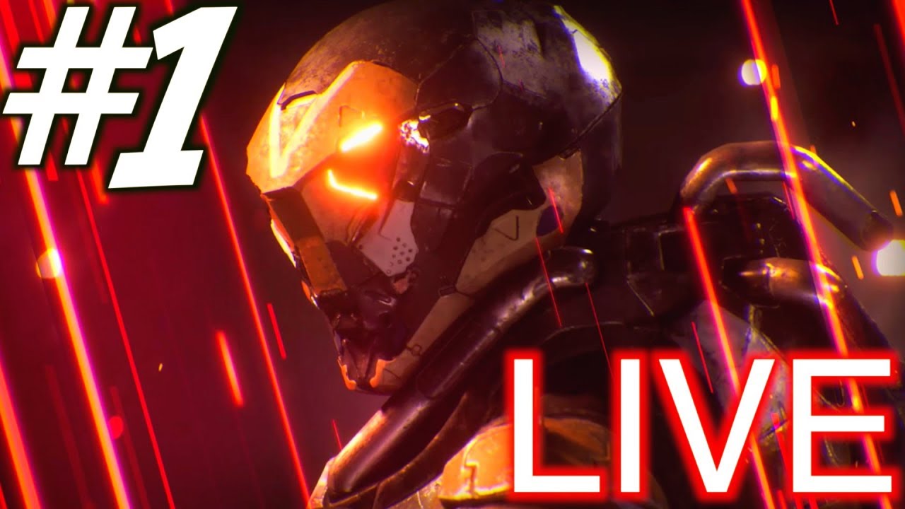 ANTHEM LIVE Walkthrough XBOX ONE X LIVESTREAM Gameplay W/ Baytuh Part 1 - RANGER!