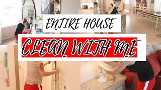 ENTIRE HOUSE SPEED CLEANING MOTIVATION | WHOLE HOUSE CLEAN WITH ME | FALL 2020