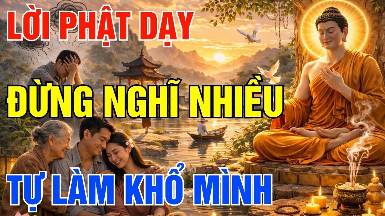 Đừng Nghĩ Nhiều Đừng Tự Làm Khổ Mình, Lời Phật Dạy Thay Đổi Cả Cuộc Đời| Một Ngày An Lành