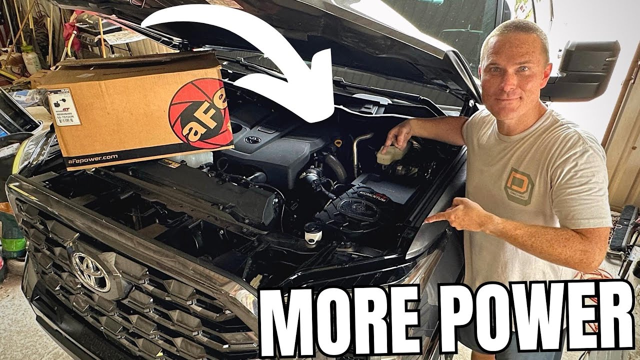 ВСЕ шумы турбины! — Установка впускных клапанов AFE Momentum GT на мою новую Toyota Tundra