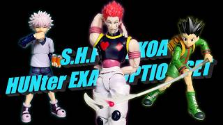 Bandai Hunter x Hunter SHFiguarts Hisoka Unboxing + Gon & Killua Exam Set | First Villain Worth It? screenshot 4