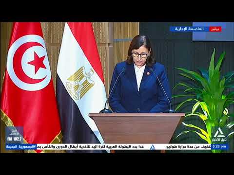 سارة الزعفرانى نؤكد العمل على رفع مستوى التبادل التجارى المصرى التونسى عبر منتدى أعمال البلدين