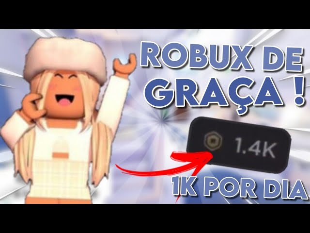 💲⚠️COMO GANHAR ROBUX DE GRAÇA NO ROBLOX!!💗 (Fácil Funciona