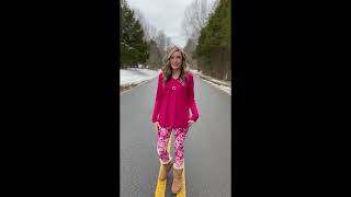 Lularoe Valentines Leggings Review Size Os