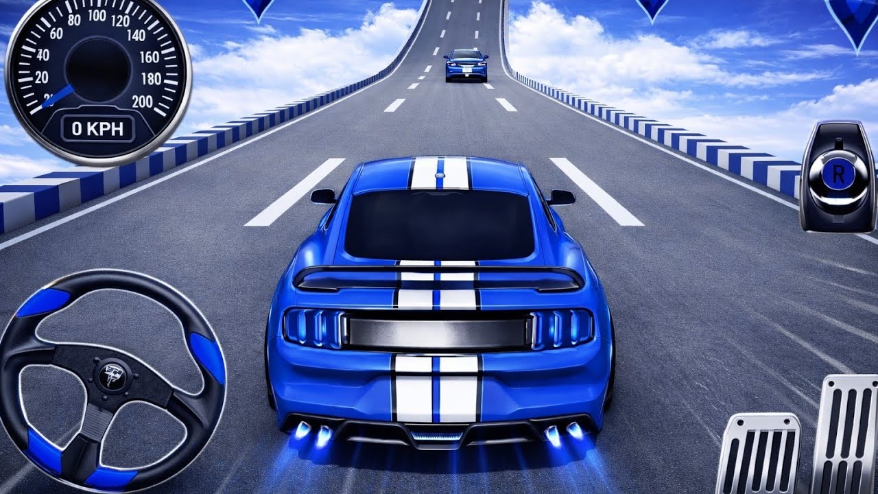 Triple Flatbed Trailer McQueen Transportation with Truck - Speedbumps vs Cars vs Train - BeamNG