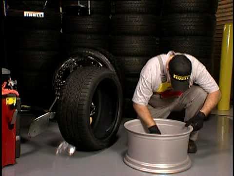 Fitting Operations - Official Pirelli Run-Flat Tire Instruction - YouTube