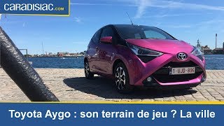 Essai - Toyota Aygo 2018 : X and the city