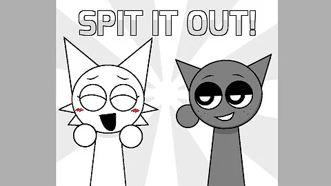 SPIT IT OUT | Wenda x Gray | Sprunki Animation meme #sprunki #animation #incredibox #flipaclip 