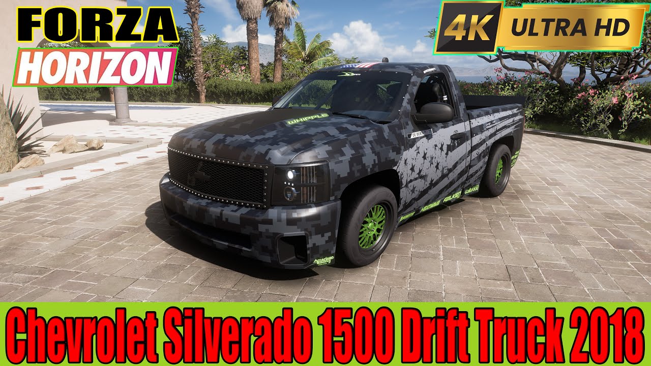 Forza Horizon 5 - Chevrolet Silverado 1500 Drift Truck 2018 take part ...