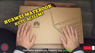 İnceleme - Huawei̇ Matebook D14 - Kutu Açilimi