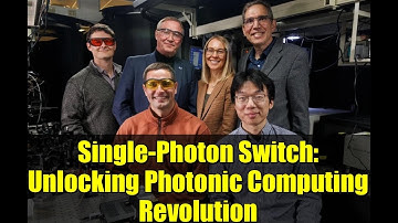 Single-Photon Switch: Unlocking Photonic Computing Revolution