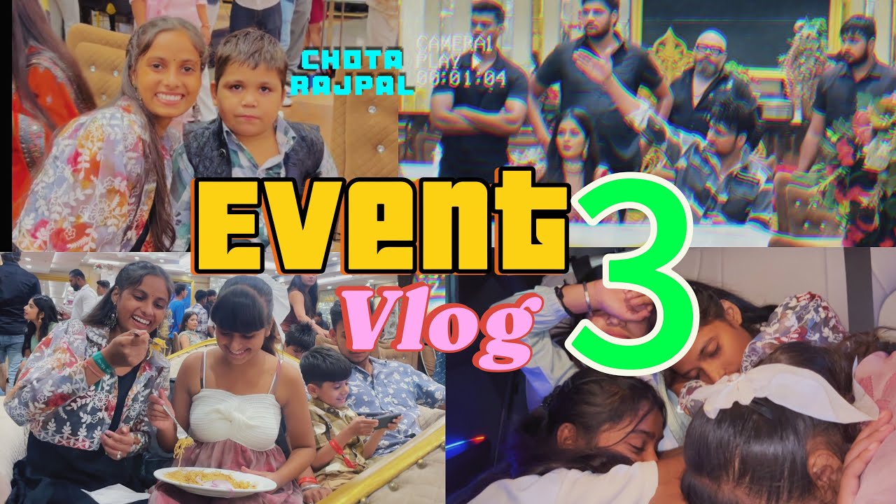 New event vlog full masti (chota Rajpal)😎 #vlog #vlogging #event #viral #entertainment