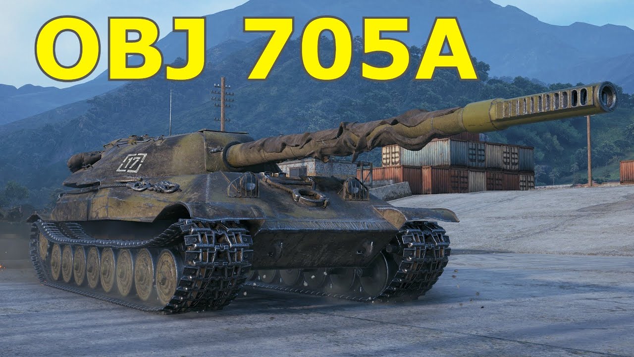 World of Tanks Object 705A - 2 Kills 10,1K Damage
